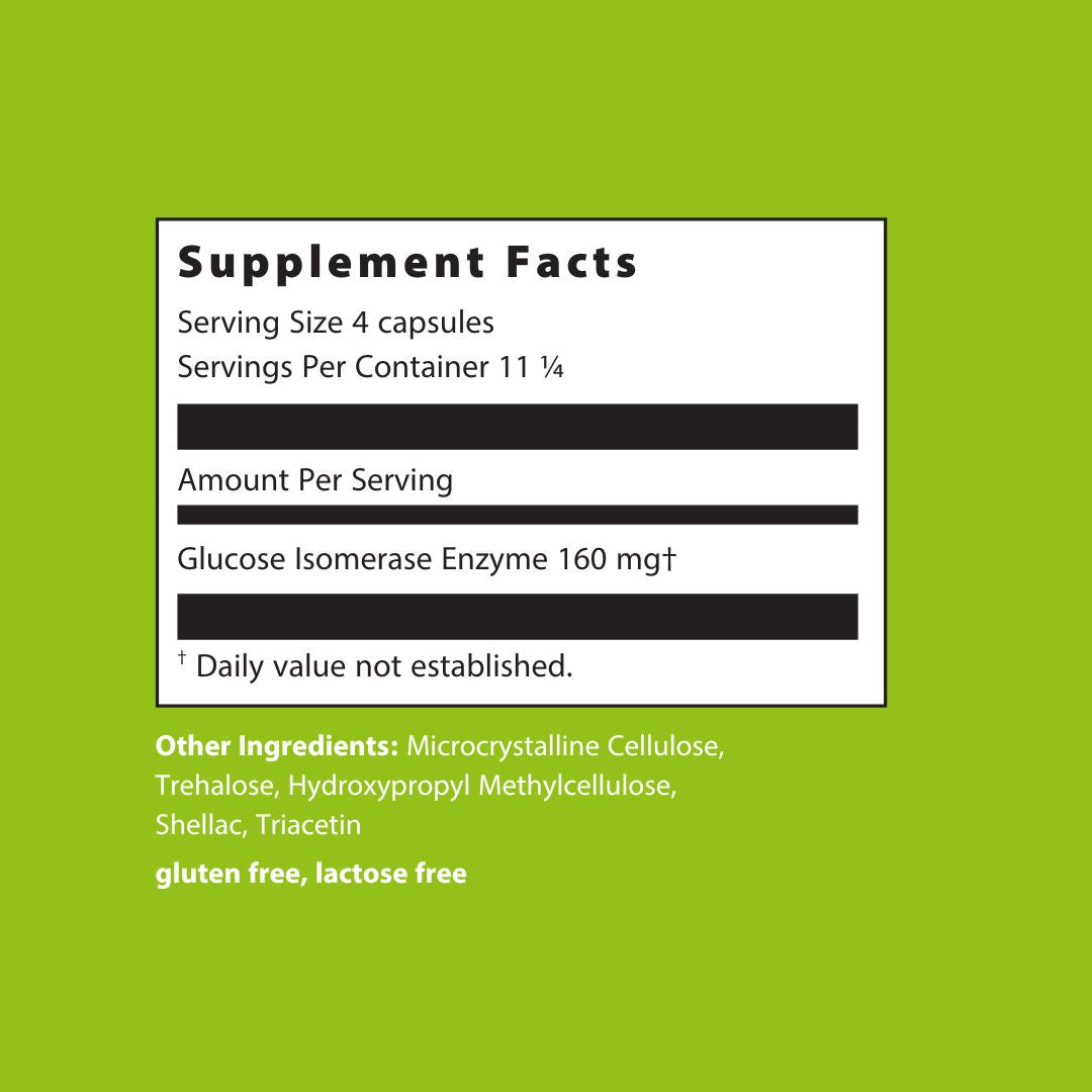 Fructaid - Supplement Facts - Fructose Enzyme