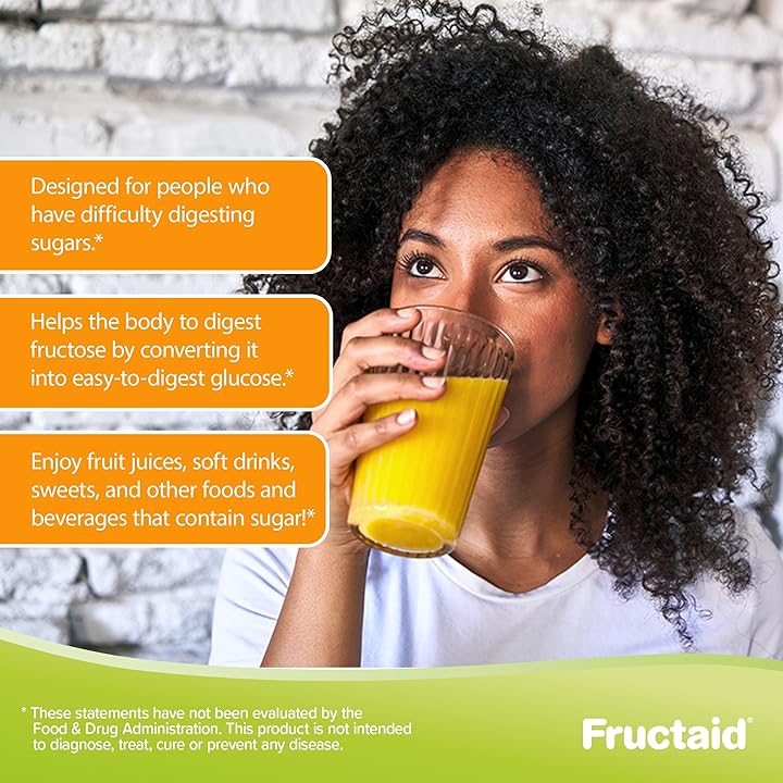 Fructaid helps digesting fructose